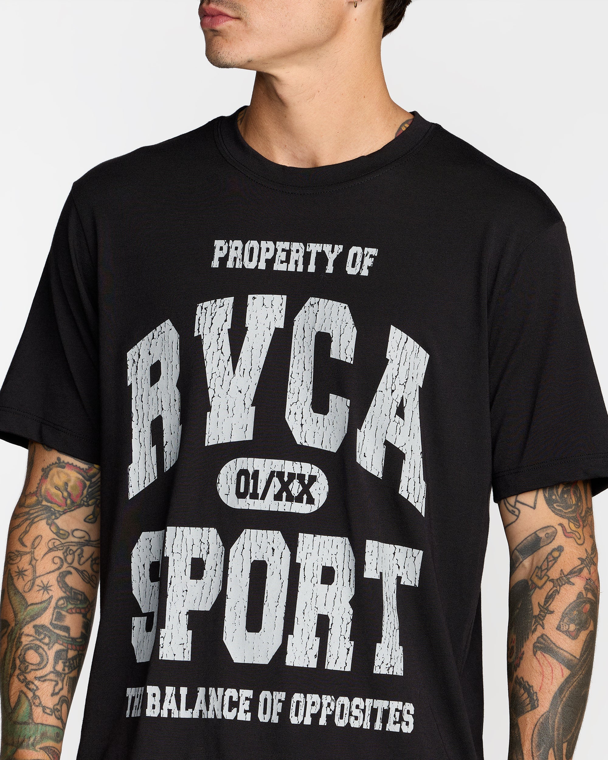 Walkout Short Sleeve Tee - Black | RVCA sale