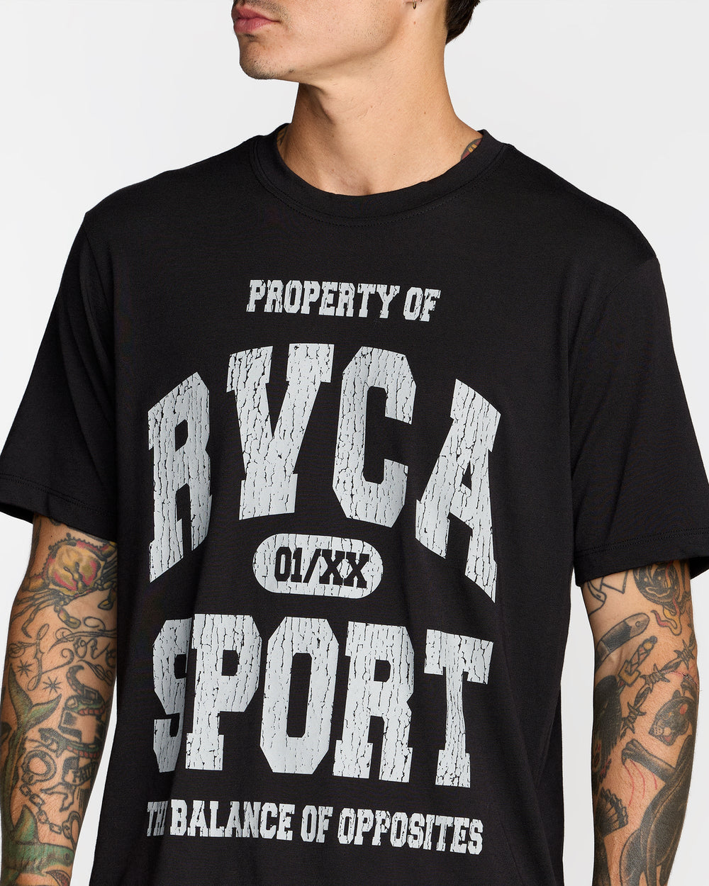 Walkout Short Sleeve Tee - Black | RVCA sale