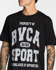 Walkout Short Sleeve Tee - Black | RVCA sale