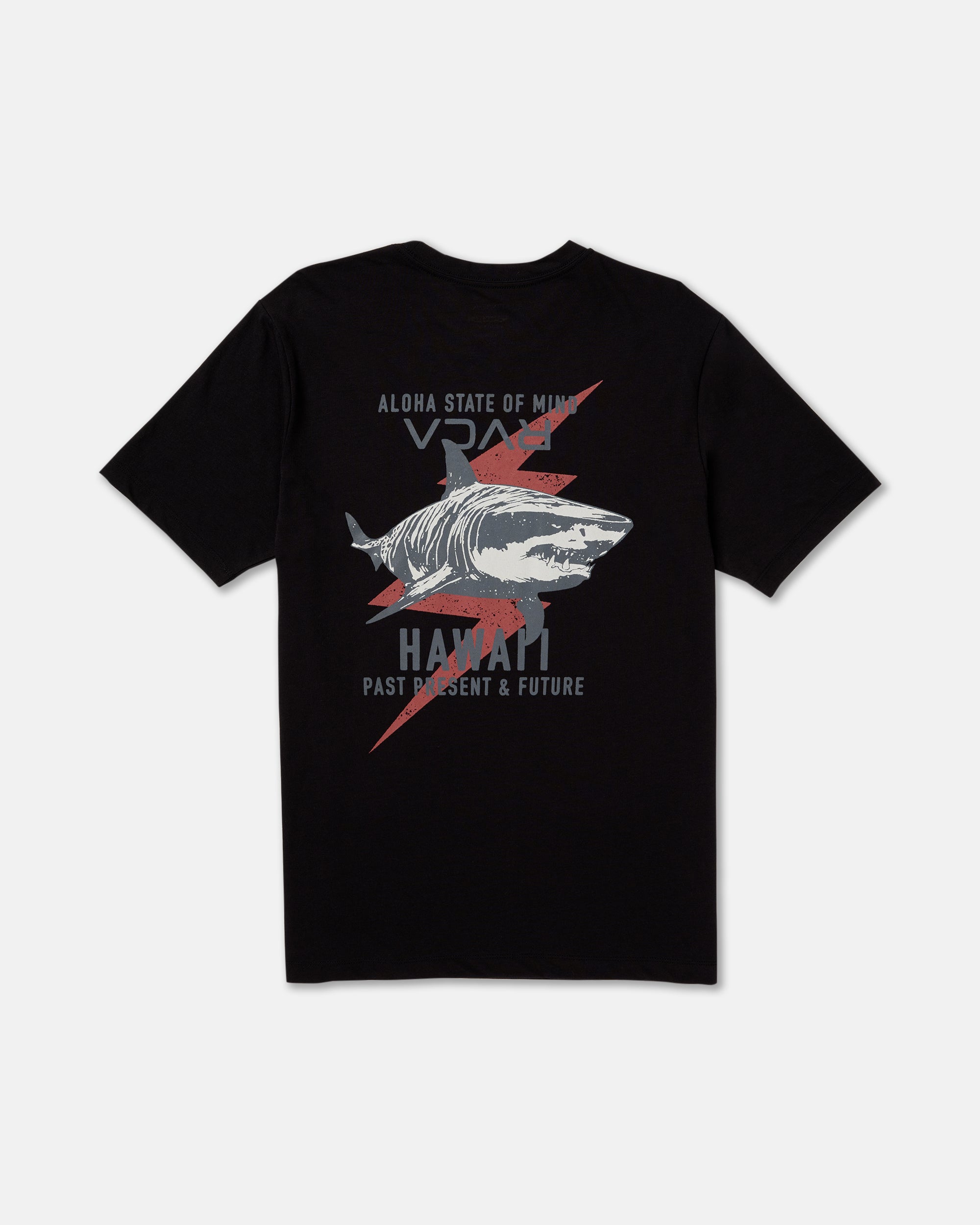 Tiger Shark Short Sleeve Tee - Black | RVCA sale