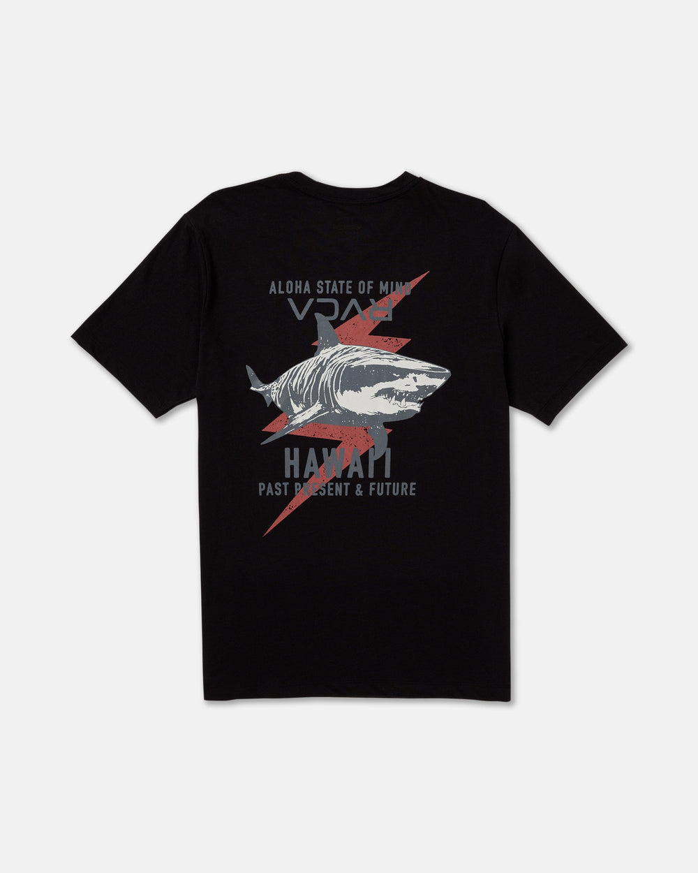 Tiger Shark Short Sleeve Tee - Black | RVCA sale