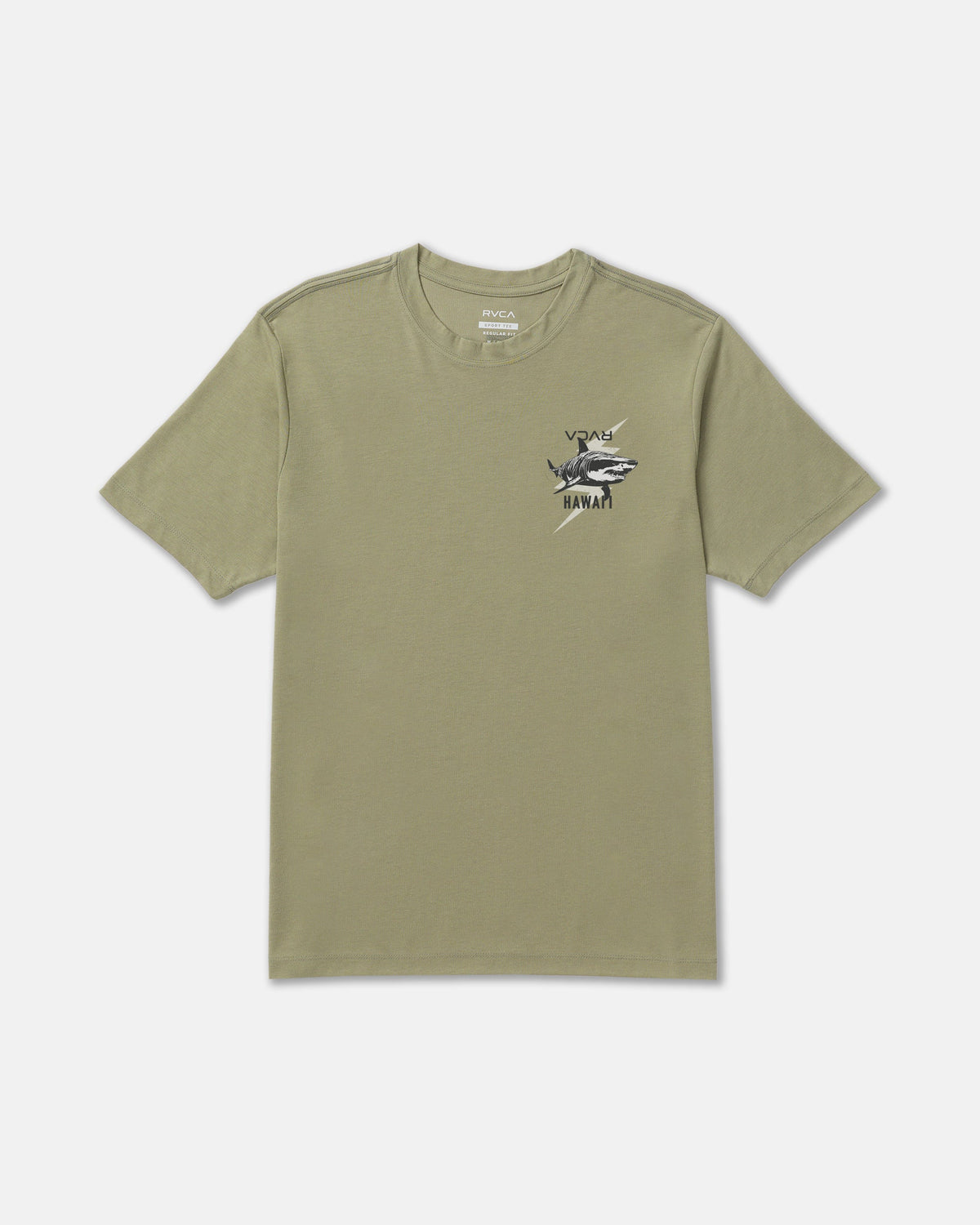 Tiger Shark Short Sleeve Tee - Covert Green | RVCA outlet