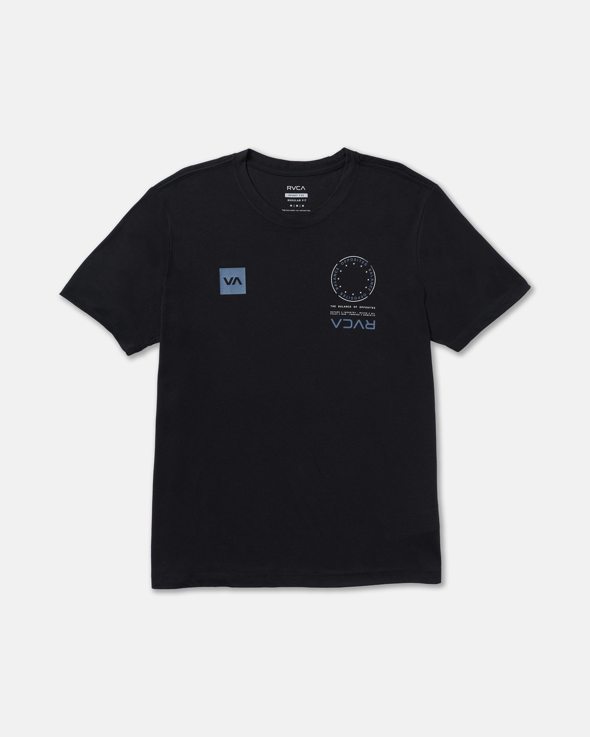 VA Mark 2 Short Sleeve Tee - Black | RVCA online