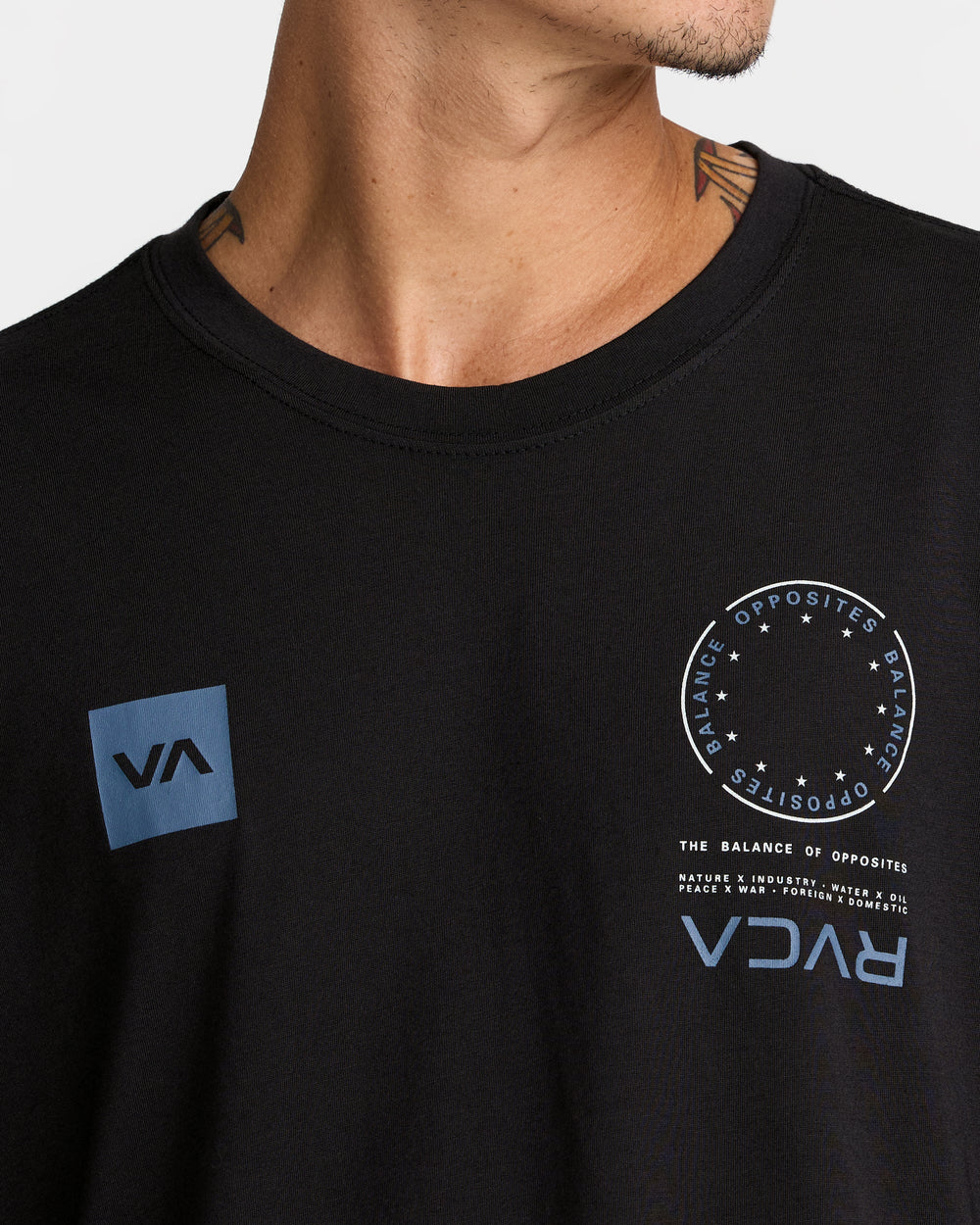 VA Mark 2 Short Sleeve Tee - Black | RVCA online