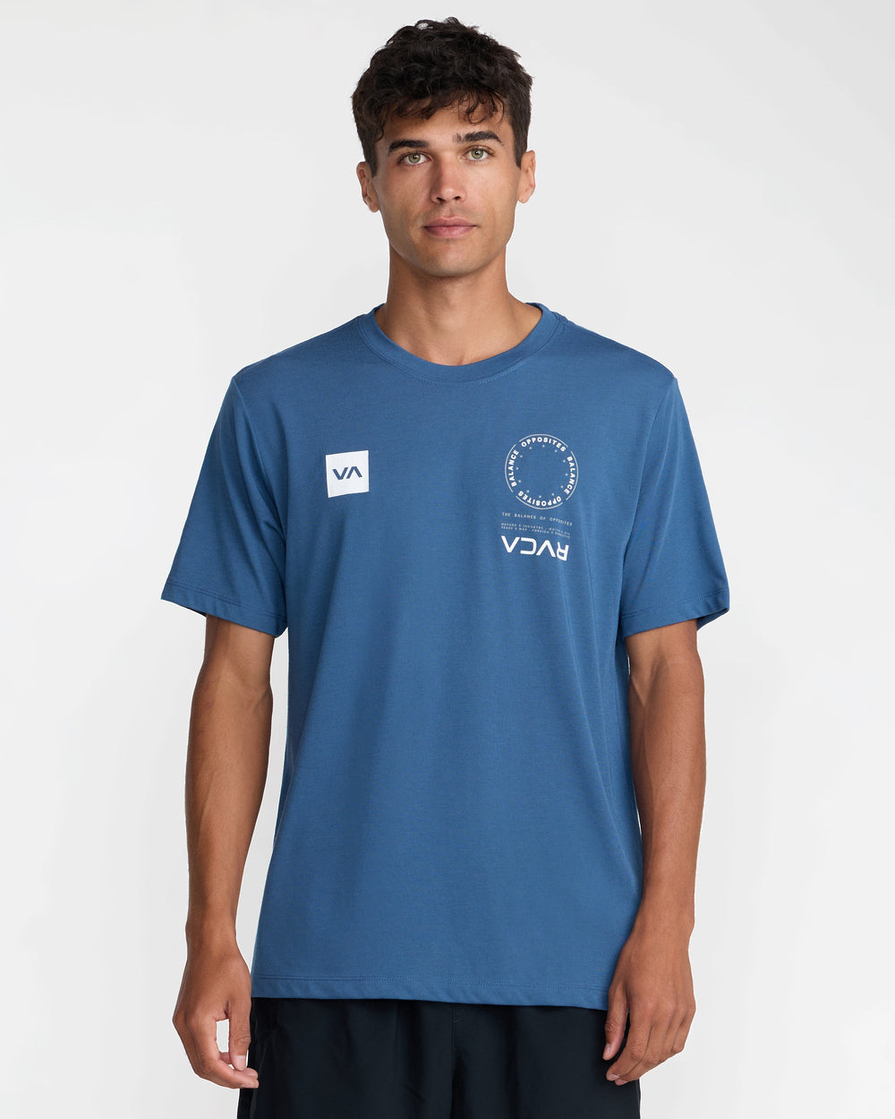 VA Mark 2 Short Sleeve Tee - Dark Denim | RVCA discount