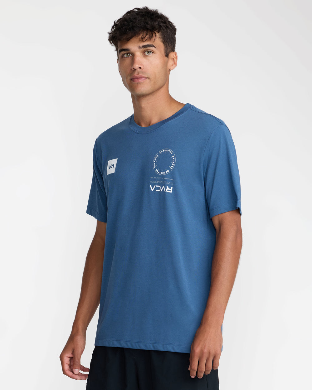 VA Mark 2 Short Sleeve Tee - Dark Denim | RVCA discount
