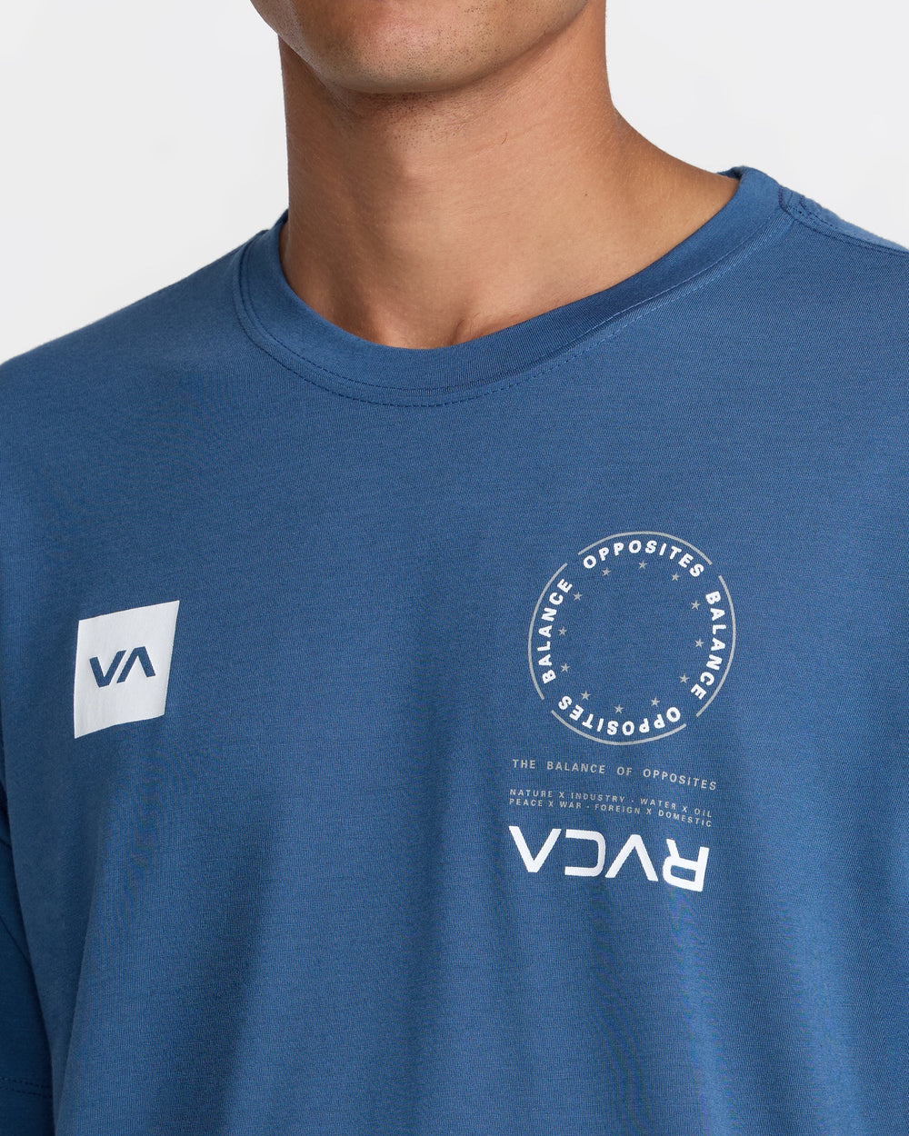 VA Mark 2 Short Sleeve Tee - Dark Denim | RVCA discount