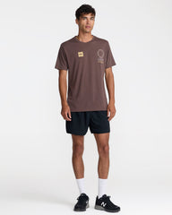 VA Mark 2 Short Sleeve Tee - Mocha | RVCA discount