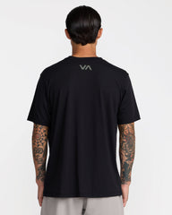 VA Blur Short Sleeve Tee - Black2 | RVCA online