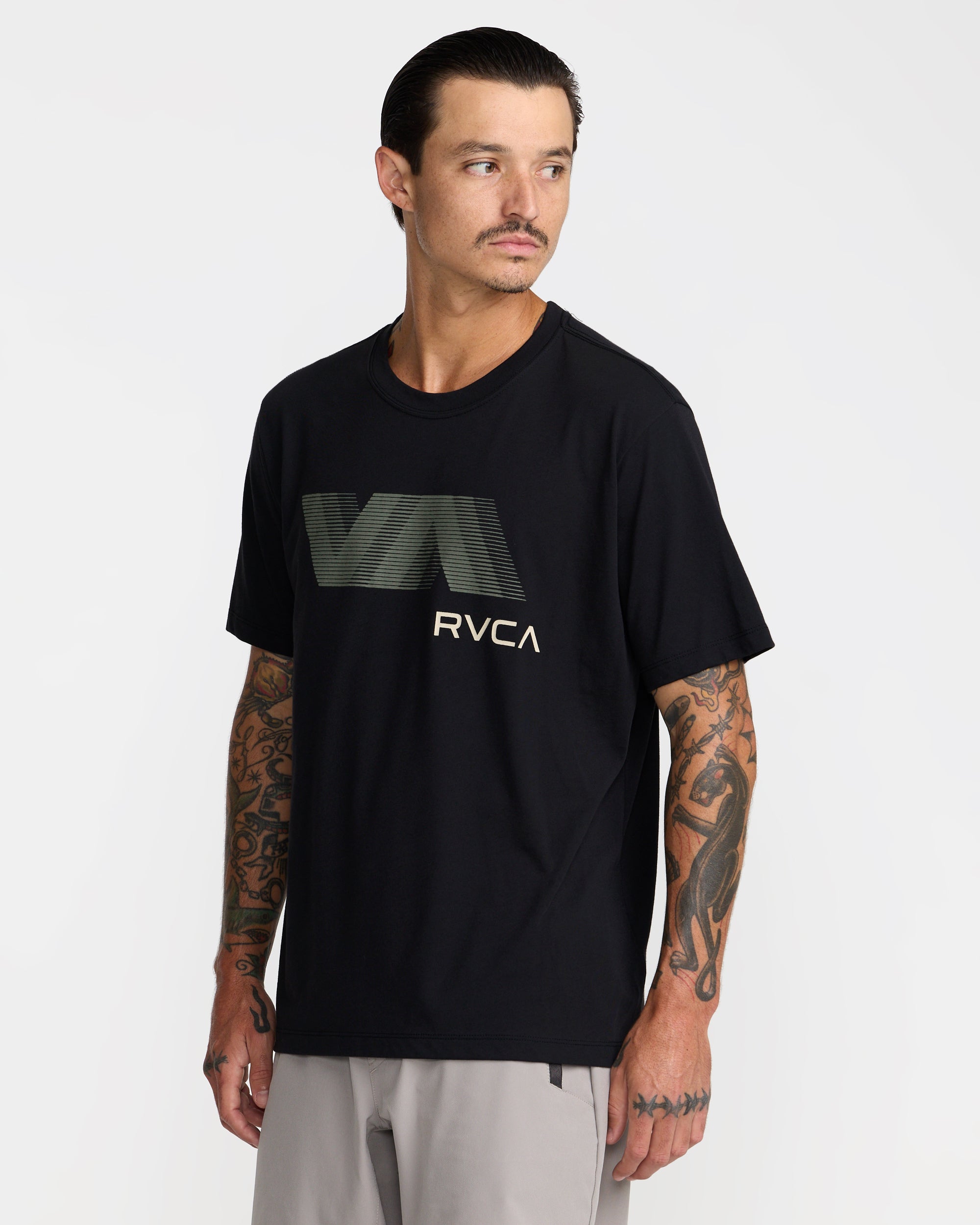 VA Blur Short Sleeve Tee - Black2 | RVCA online