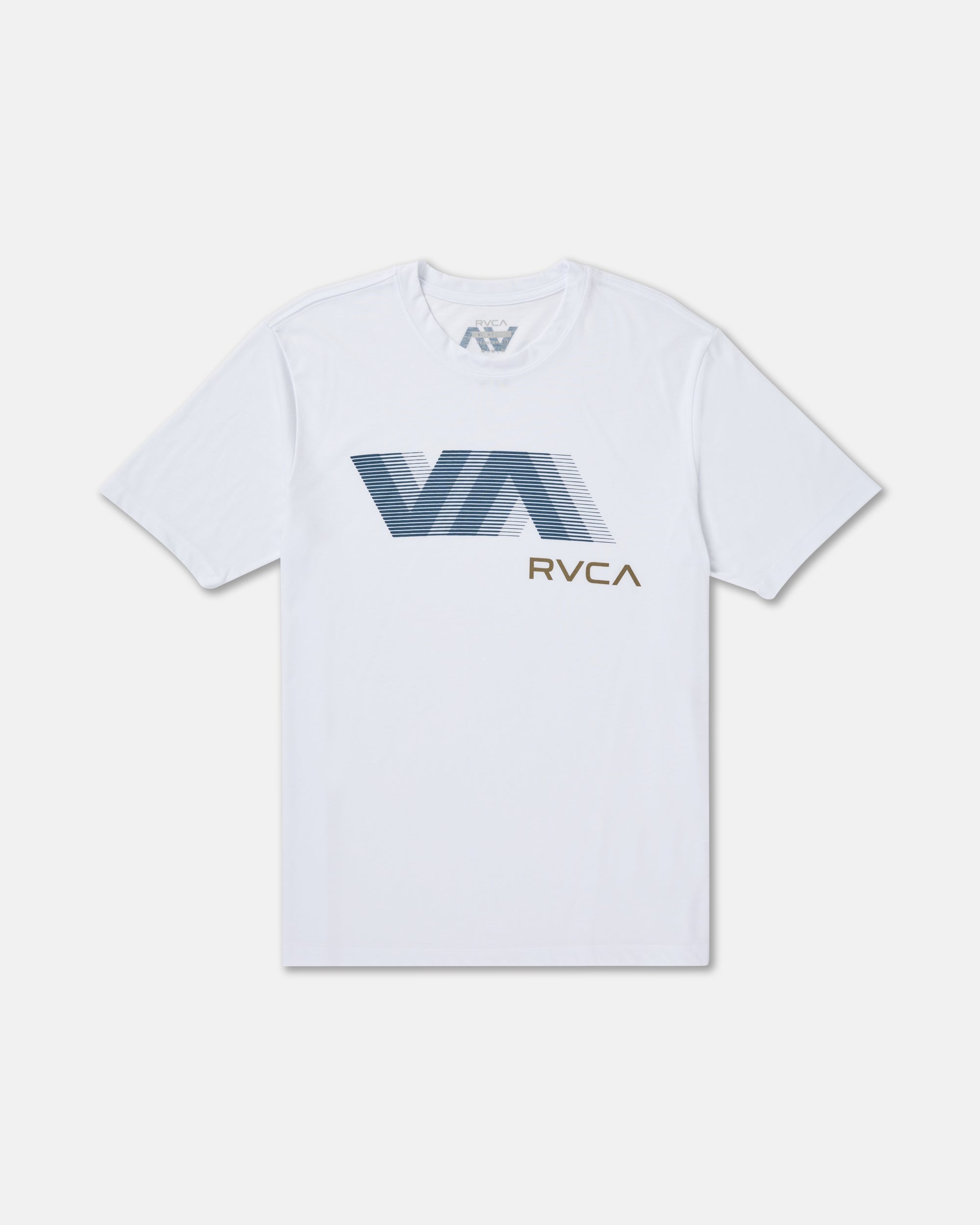 VA Blur Short Sleeve Tee - White | RVCA for sale