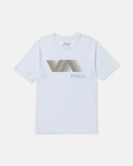 VA Blur Short Sleeve Tee - White1 | RVCA US