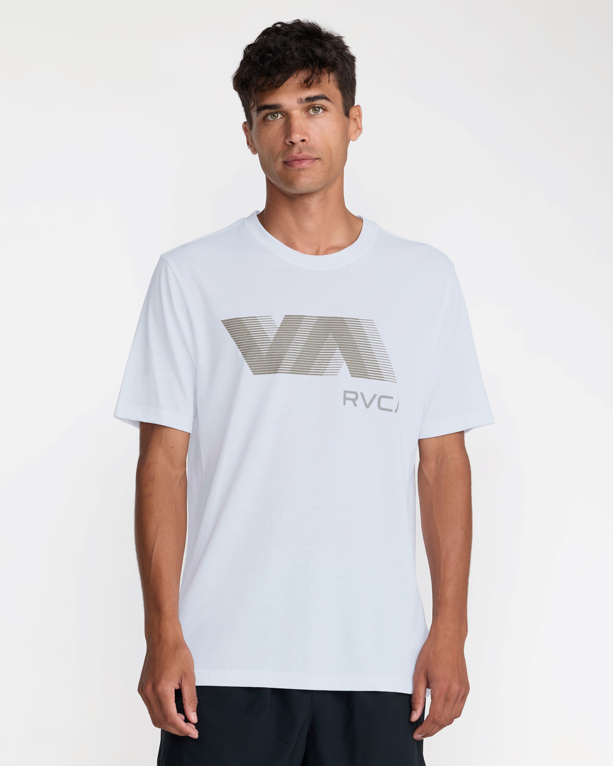 VA Blur Short Sleeve Tee - White1 | RVCA US