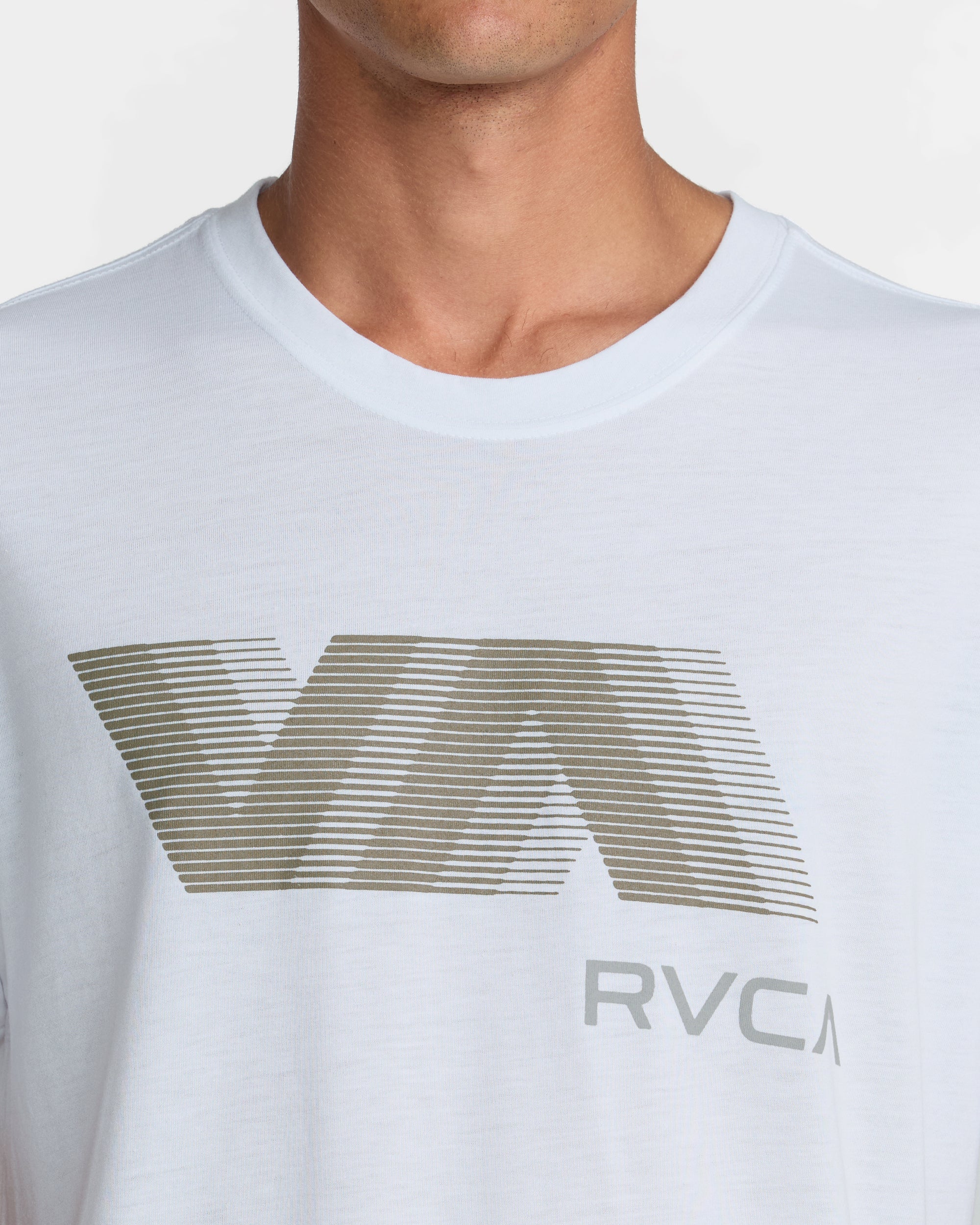 VA Blur Short Sleeve Tee - White1 | RVCA US