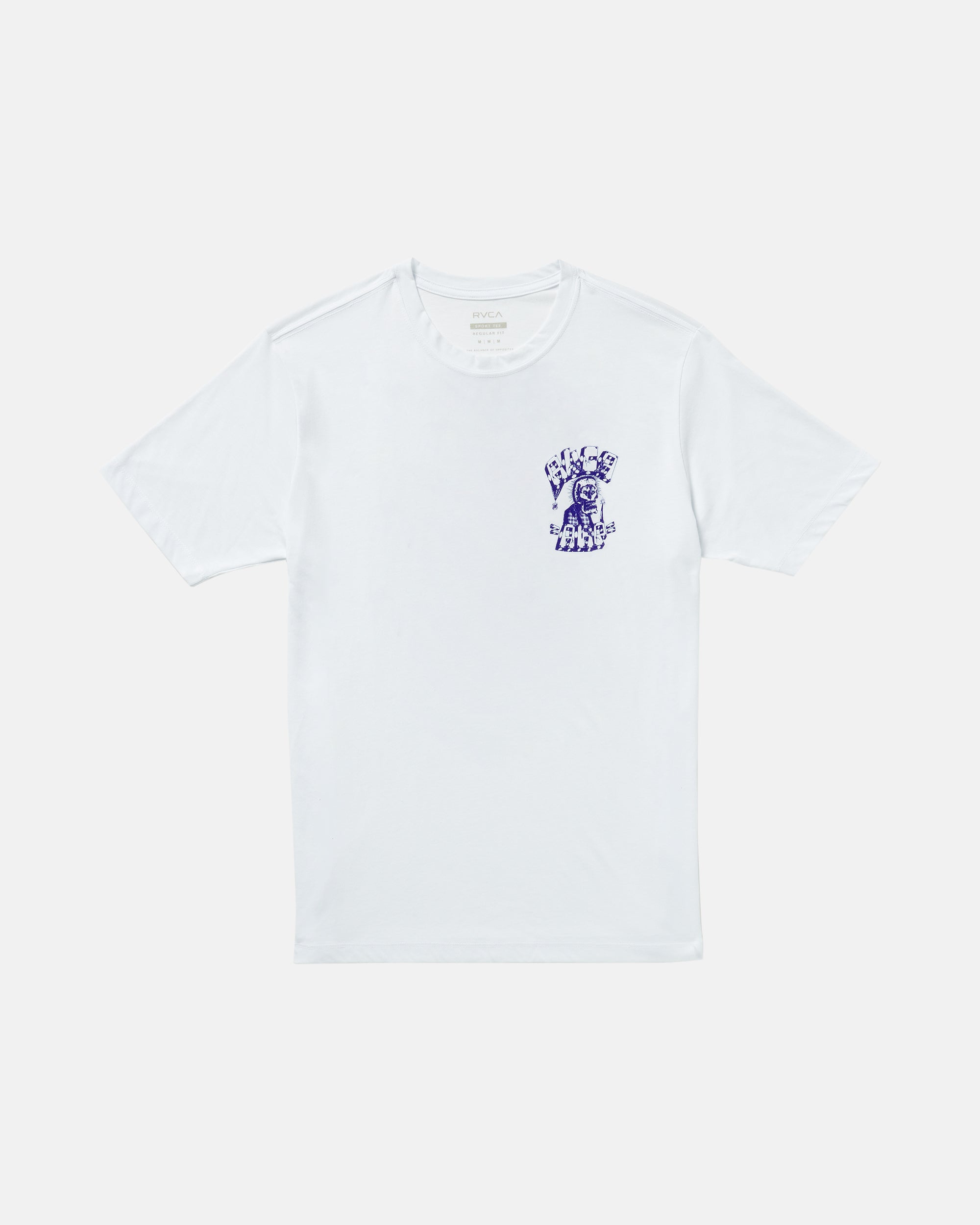 Jesse Barba Skull Wall Short Sleeve Tee - White | RVCA for sale