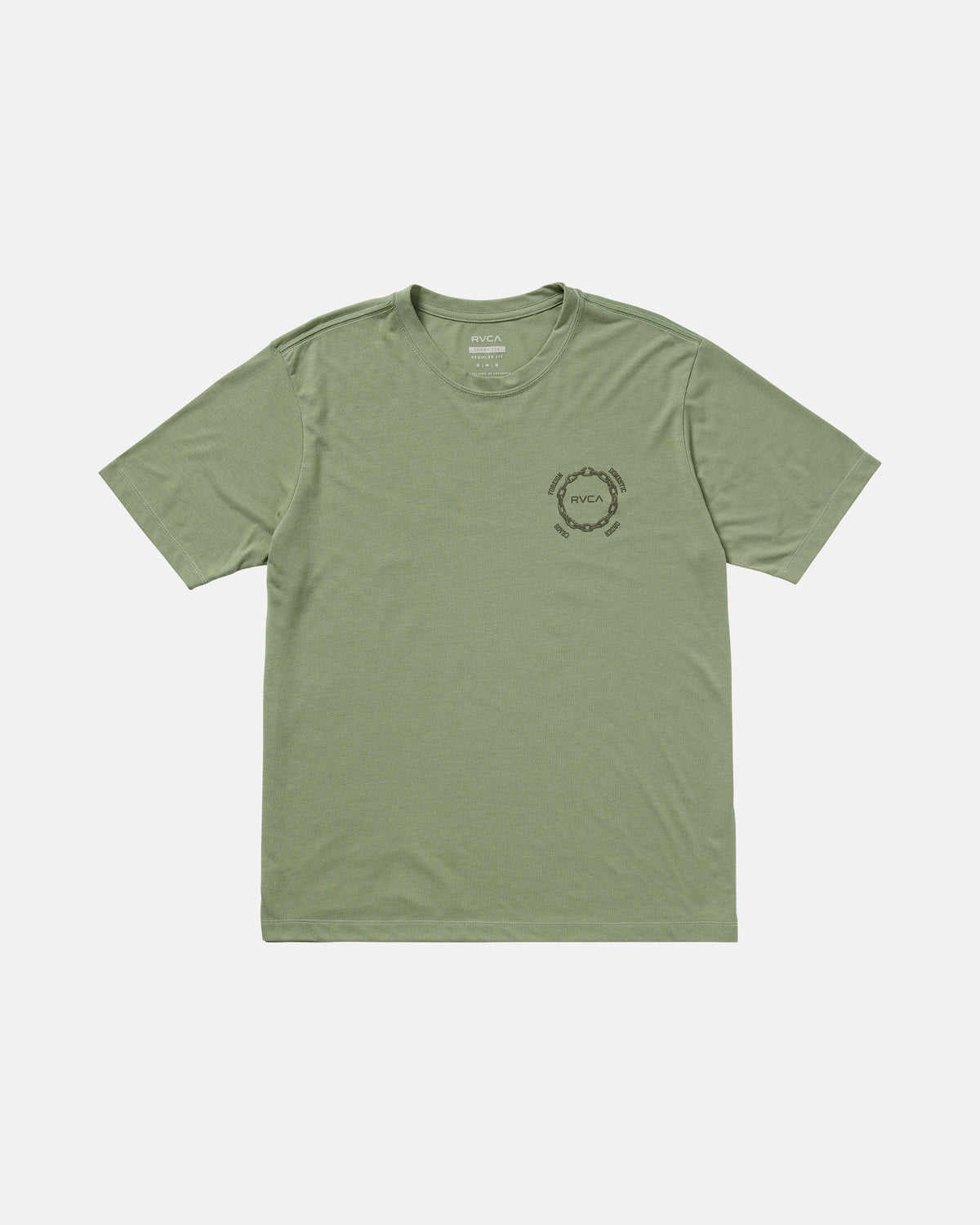 Chain Release Short Sleeve Tee - Ranger Green | RVCA sale