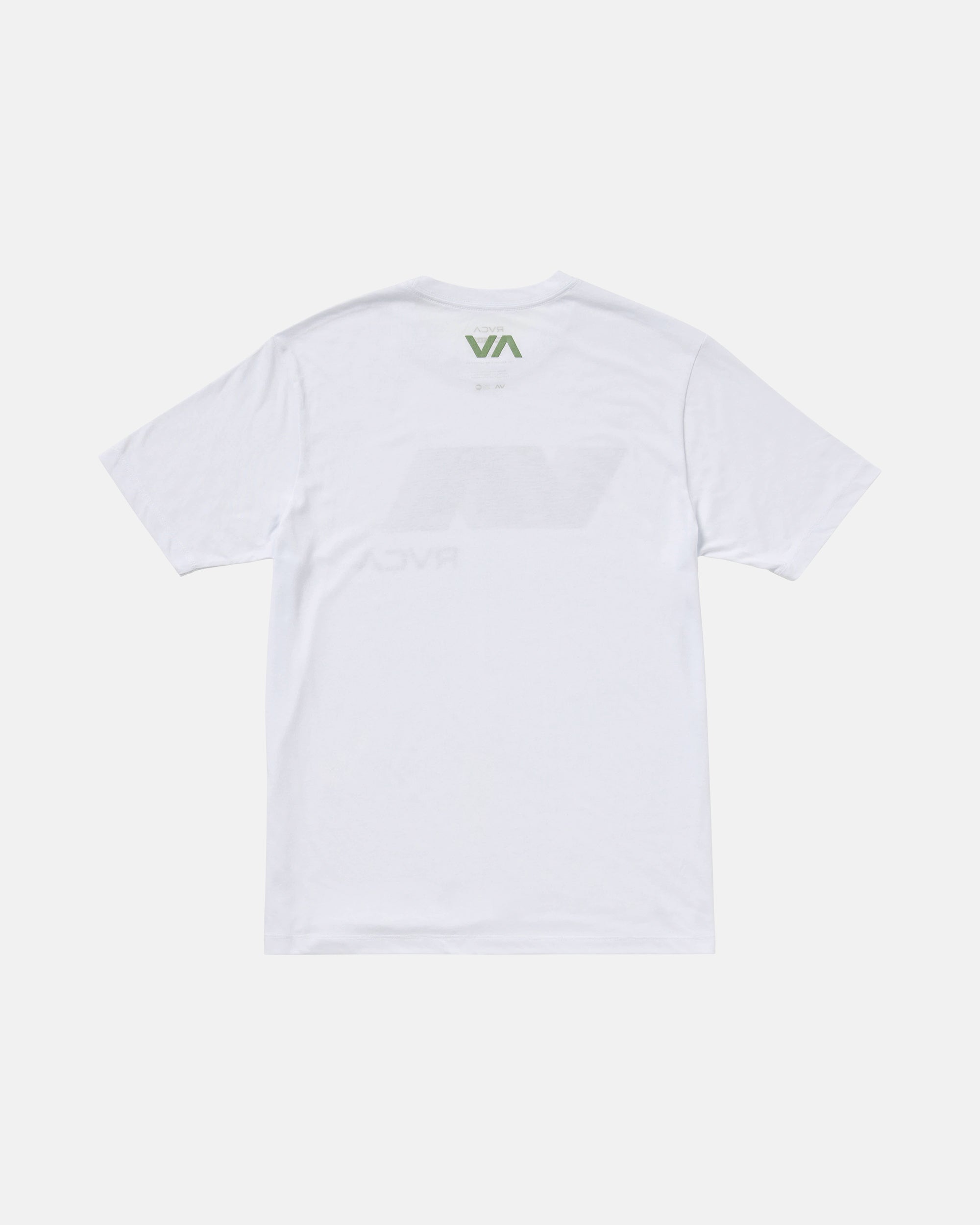 RVCA Blur Fill Short Sleeve Tee - White | RVCA US