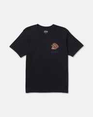 Kaleb Tiger Short Sleeve Tee - Black | RVCA discount