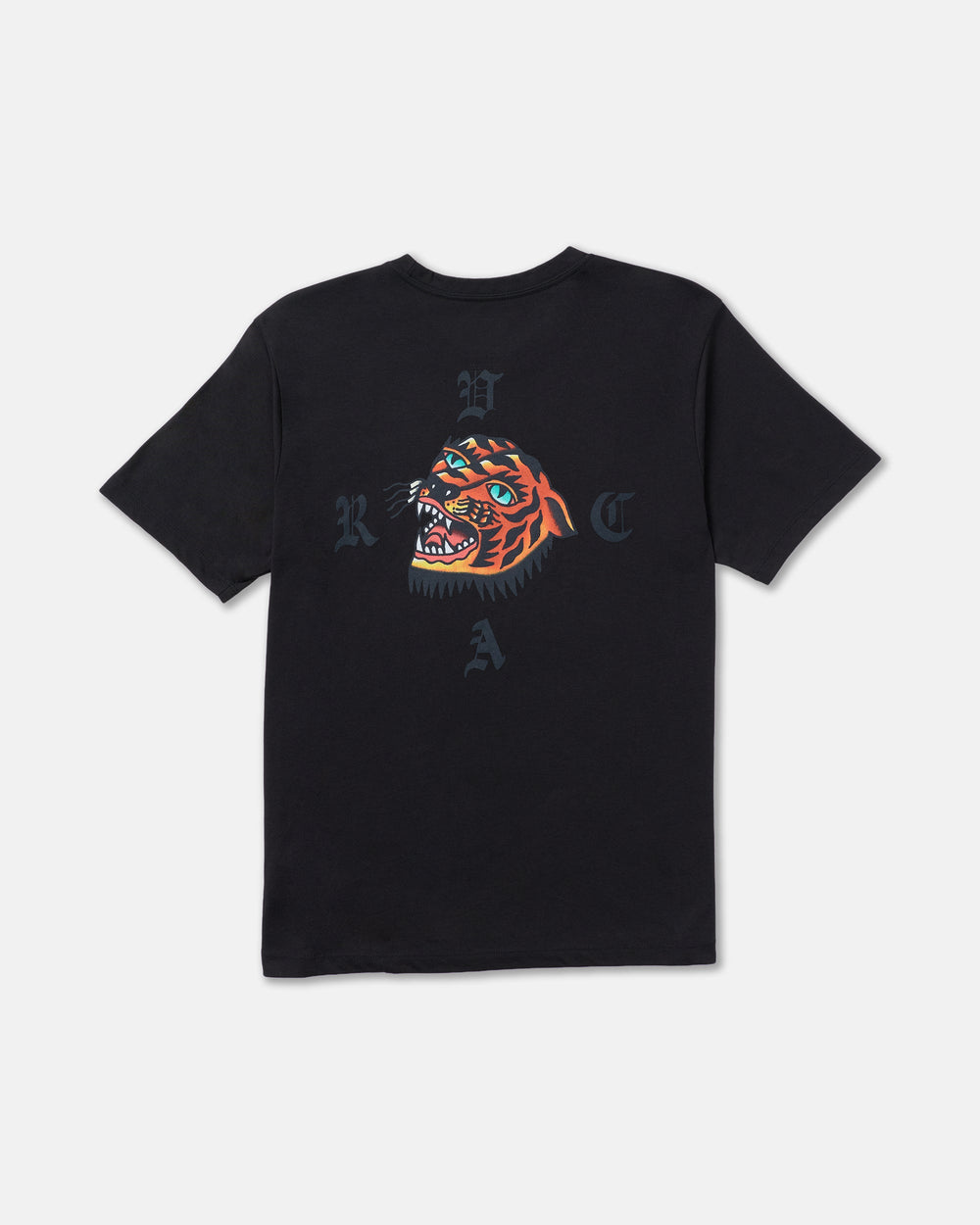 Kaleb Tiger Short Sleeve Tee - Black | RVCA discount
