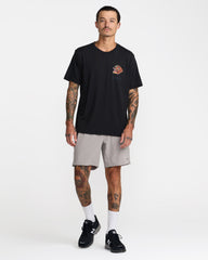 Kaleb Tiger Short Sleeve Tee - Black | RVCA discount