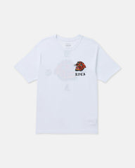 Kaleb Tiger Short Sleeve Tee - White | RVCA online