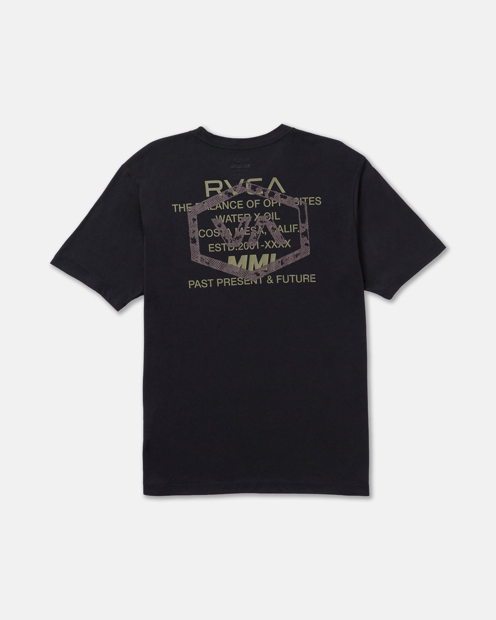 Hex Over Short Sleeve Tee - Black | RVCA online