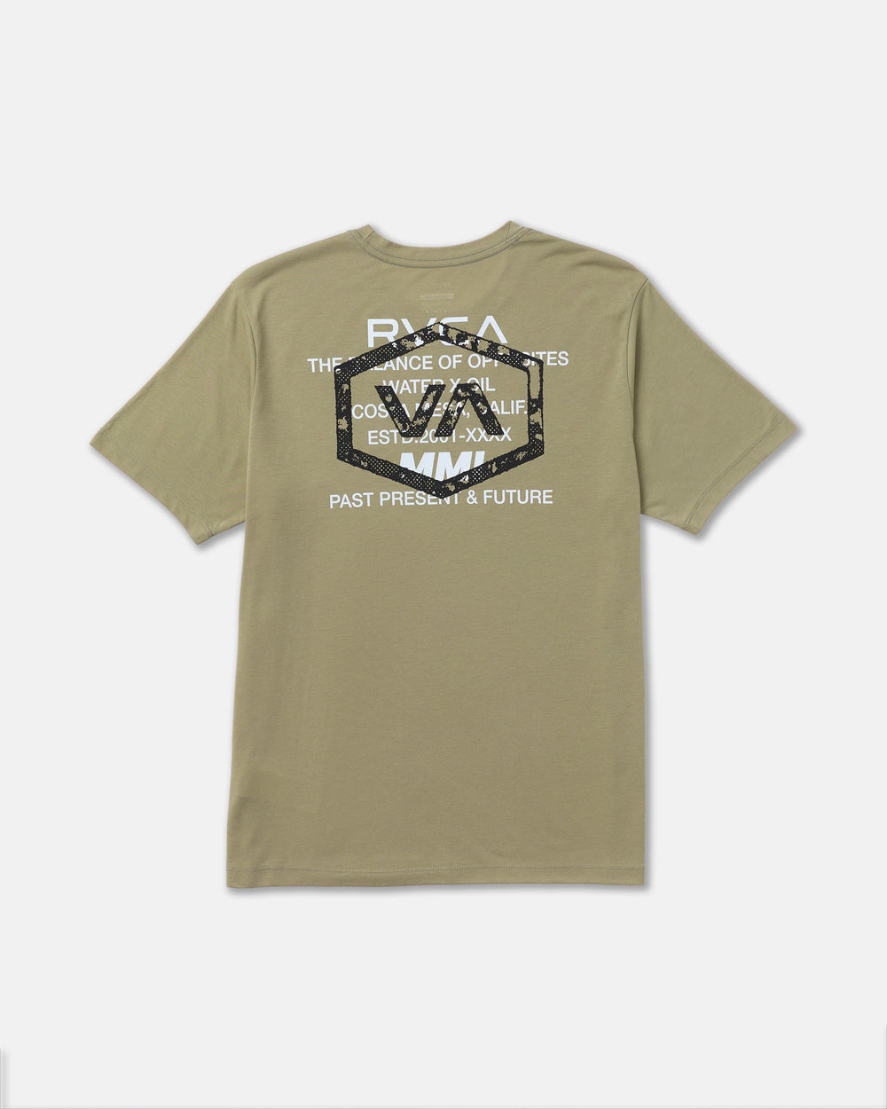 Hex Over Short Sleeve Tee - Covert Green | RVCA outlet