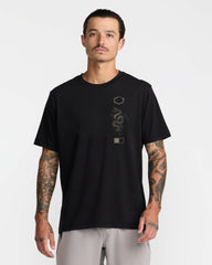 Barron Venom Short Sleeve Tee - Black | RVCA online