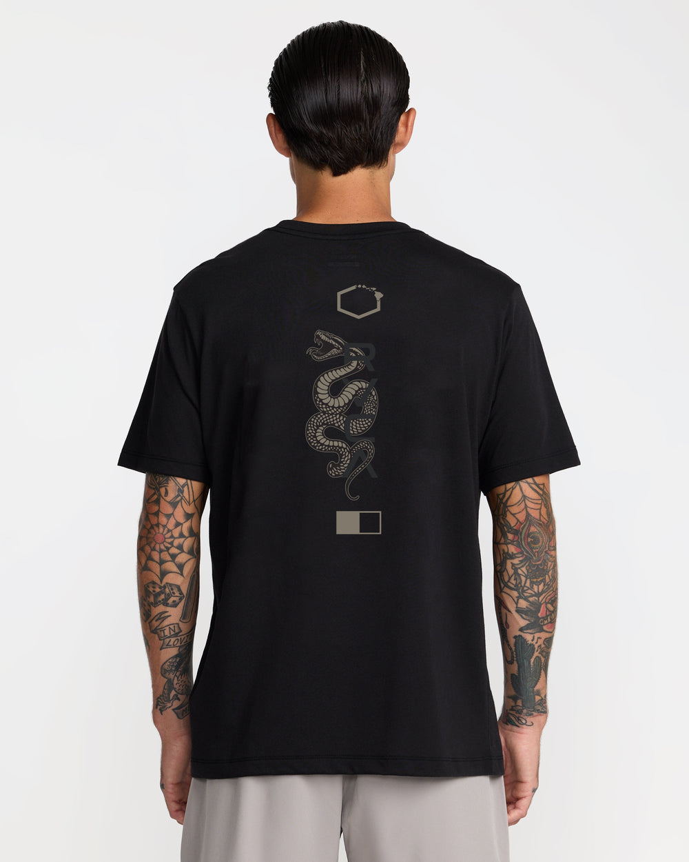 Barron Venom Short Sleeve Tee - Black | RVCA online