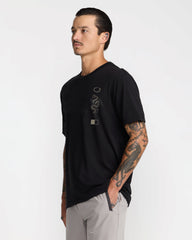Barron Venom Short Sleeve Tee - Black | RVCA online