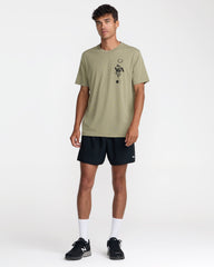 Barron Venom Short Sleeve Tee - Covert Green | RVCA US