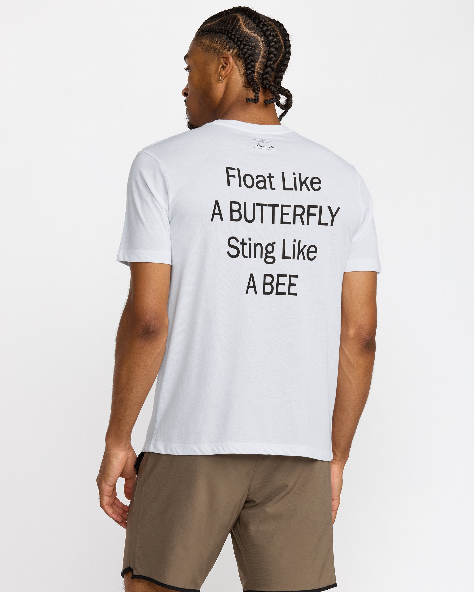 VA X Ali Sting Like A Bee Short Sleeve Tee - White | RVCA sale