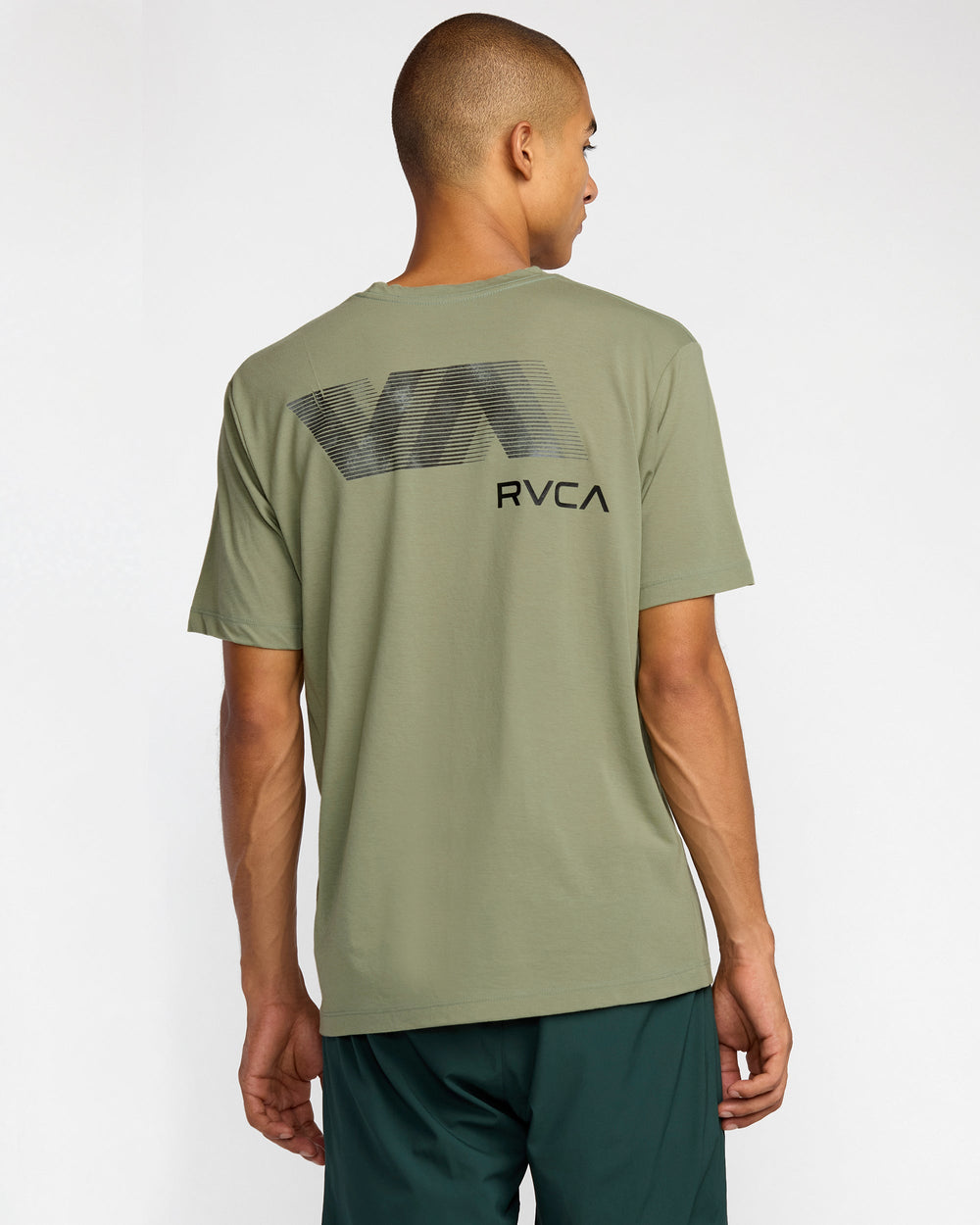 VA Blur Short Sleeve Tee - Ranger Green | RVCA on sale