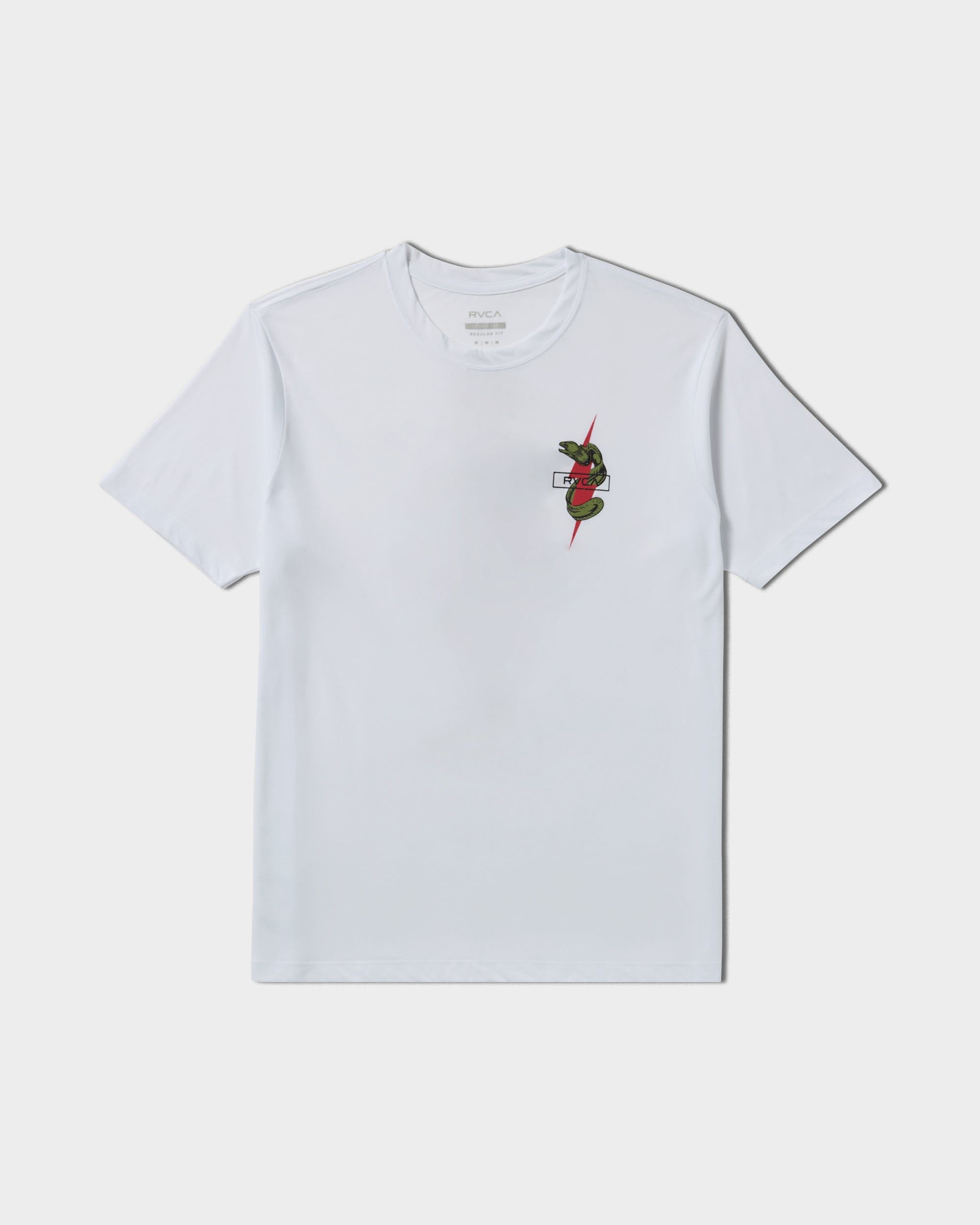 Shock Squad Short Sleeve Tee - White | RVCA for sale