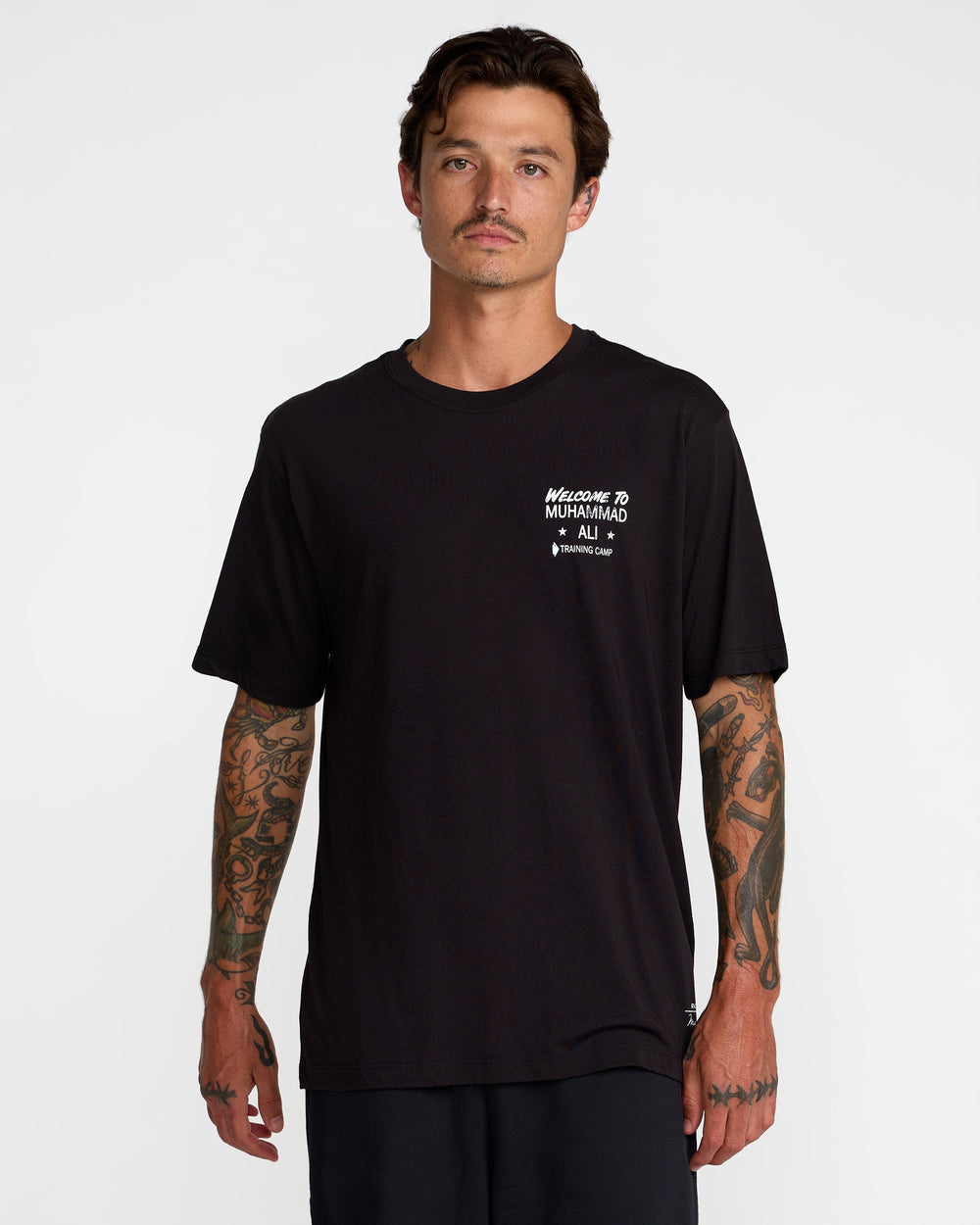Ali Training Camp Short Sleeve Tee - Black | RVCA sale