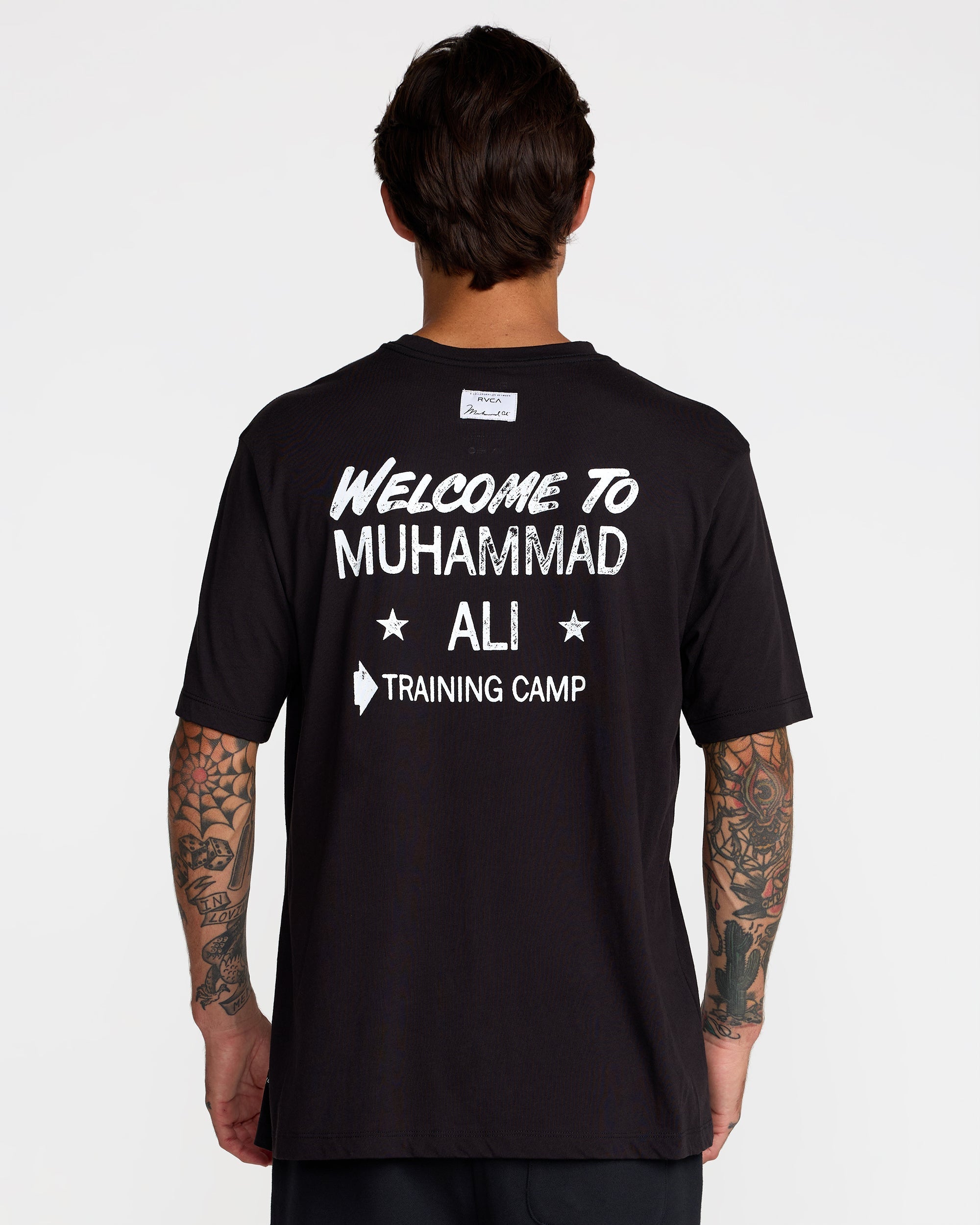 Ali Training Camp Short Sleeve Tee - Black | RVCA sale