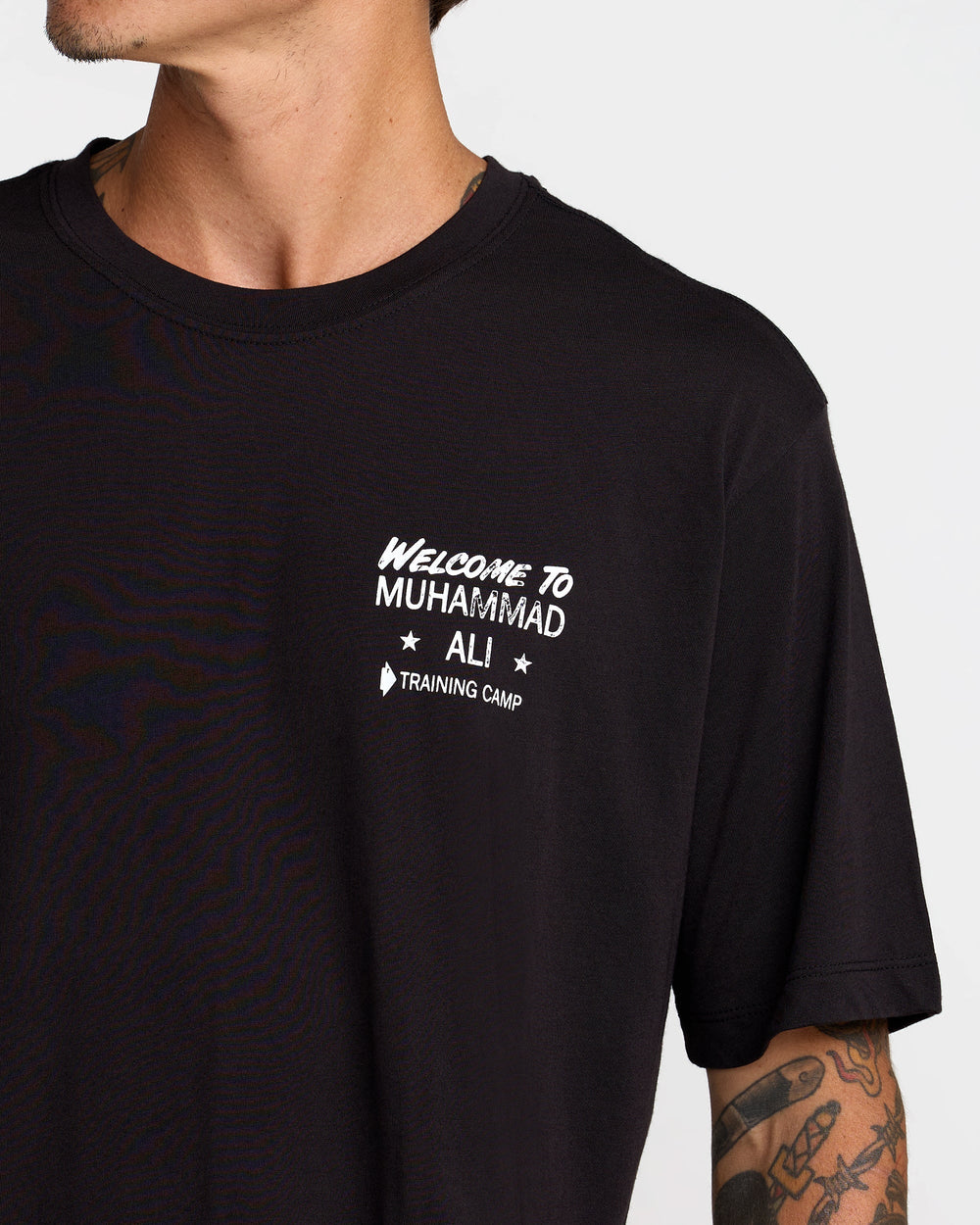 Ali Training Camp Short Sleeve Tee - Black | RVCA sale