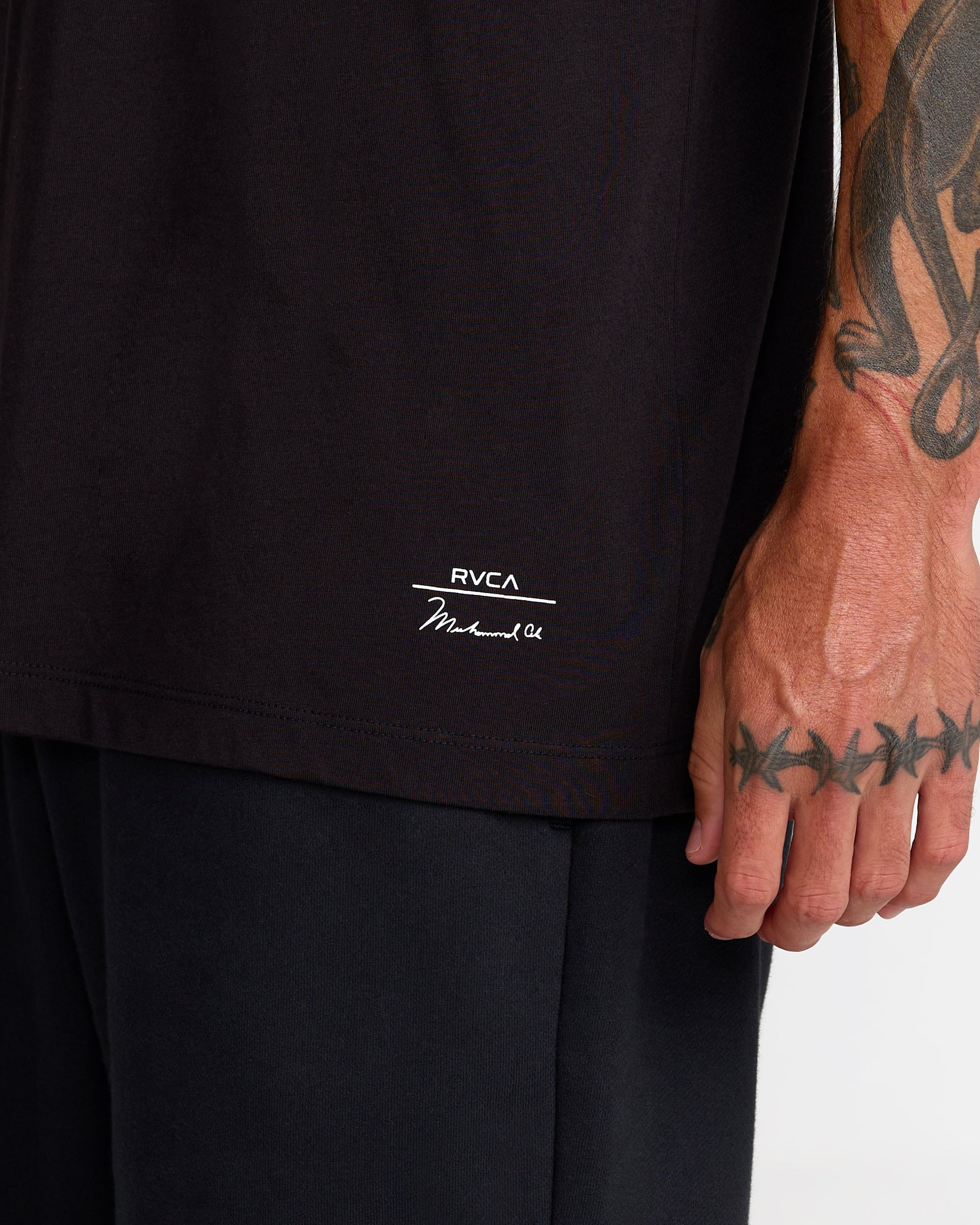 Ali Training Camp Short Sleeve Tee - Black | RVCA sale