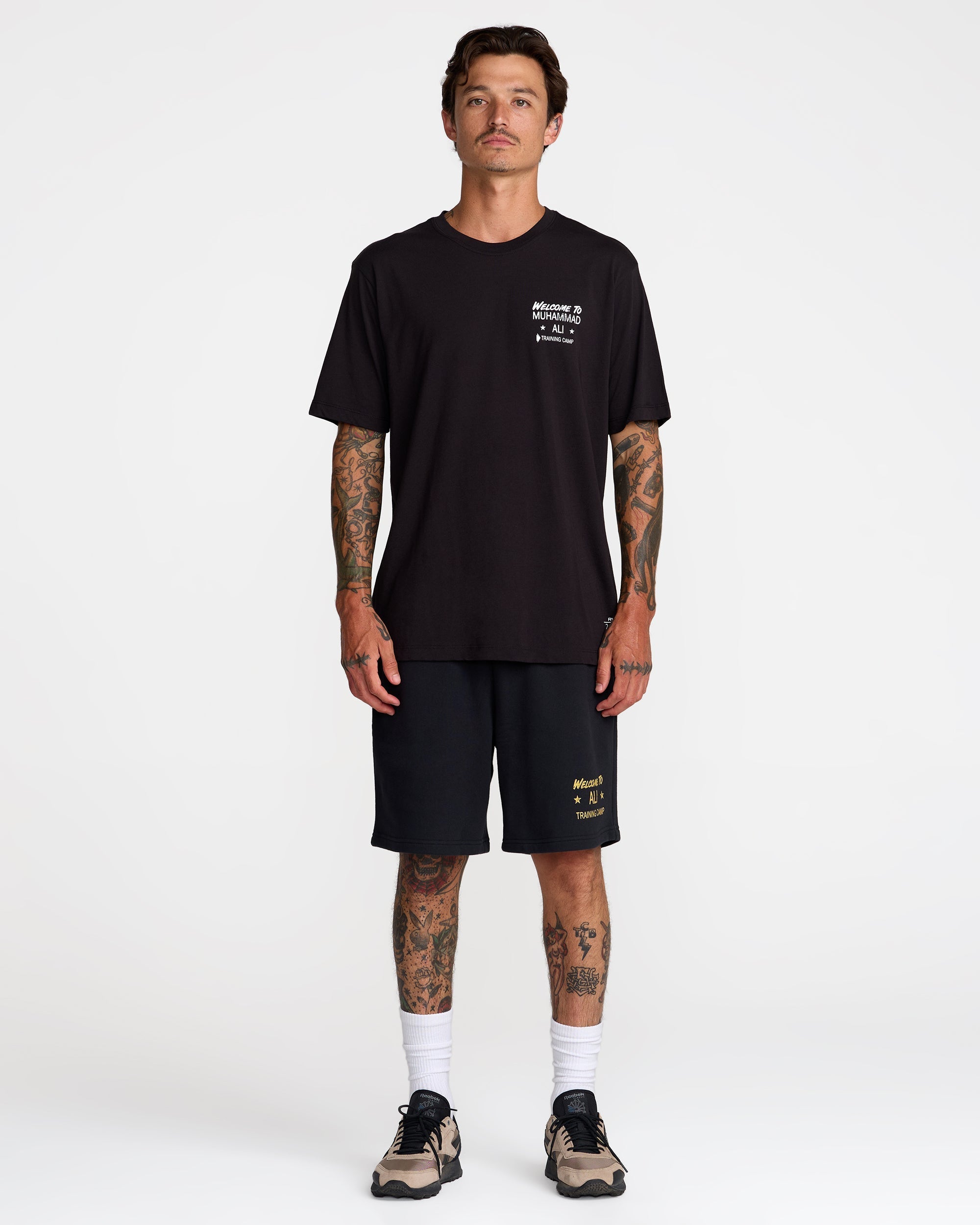 Ali Training Camp Short Sleeve Tee - Black | RVCA sale