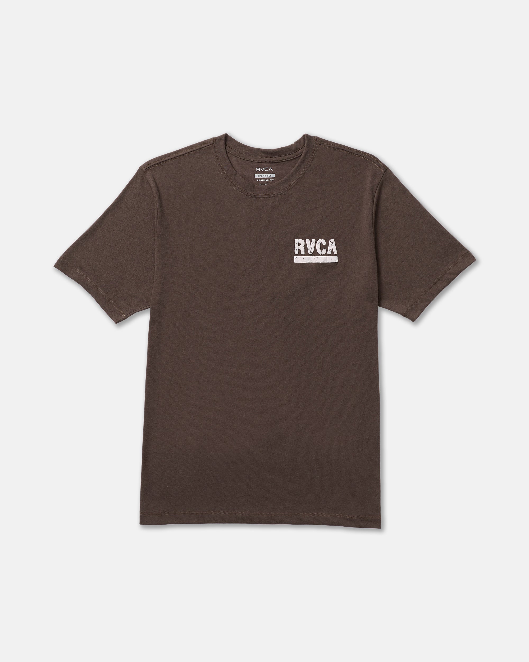 Asp Short Sleeve Tee - Mocha | RVCA online
