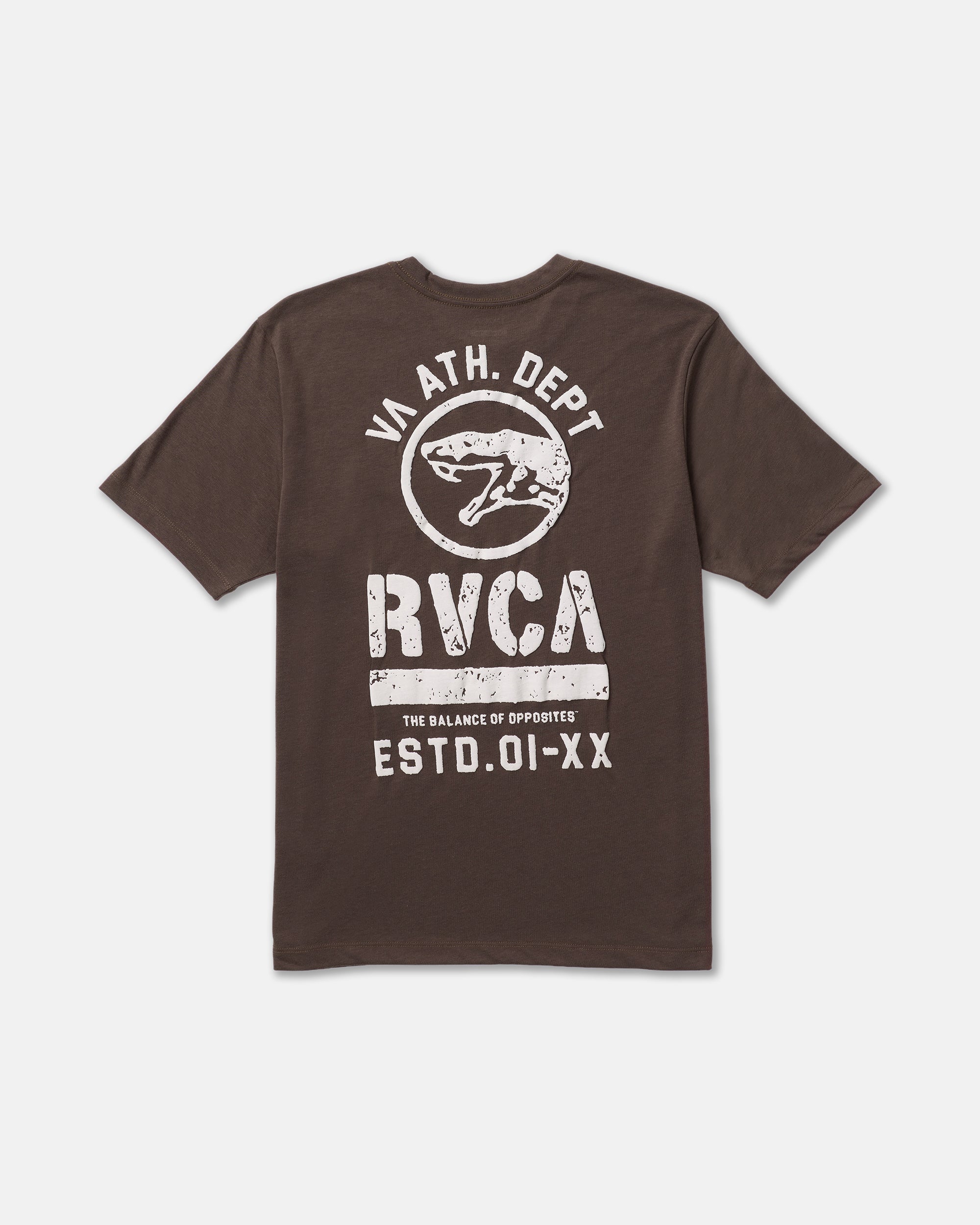 Asp Short Sleeve Tee - Mocha | RVCA online