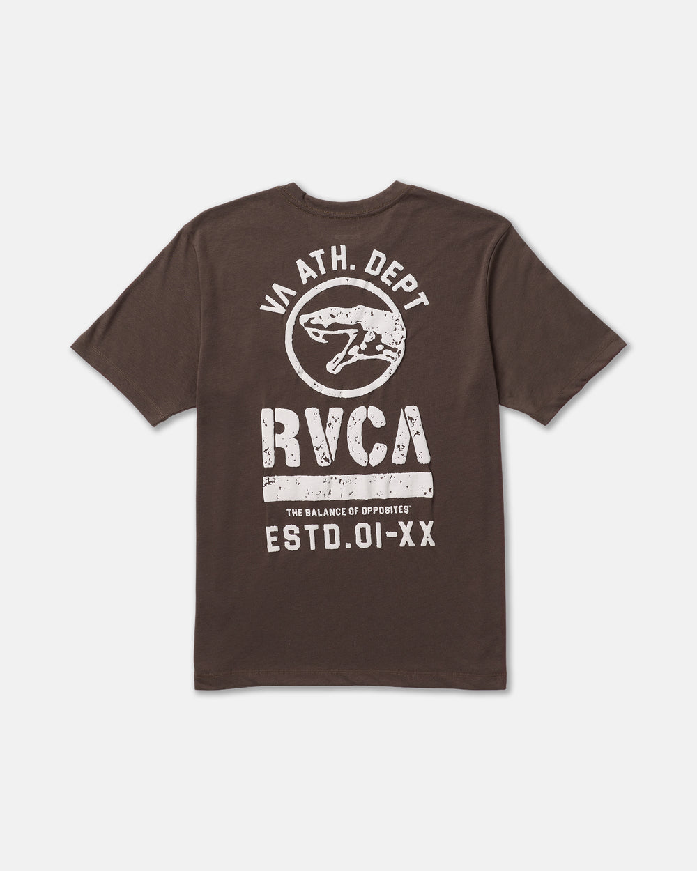 Asp Short Sleeve Tee - Mocha | RVCA online