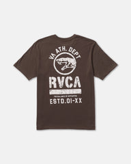 Asp Short Sleeve Tee - Mocha | RVCA online