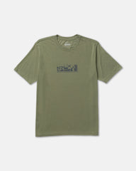 Tri Industry Short Sleeve Tee - Army | RVCA discount