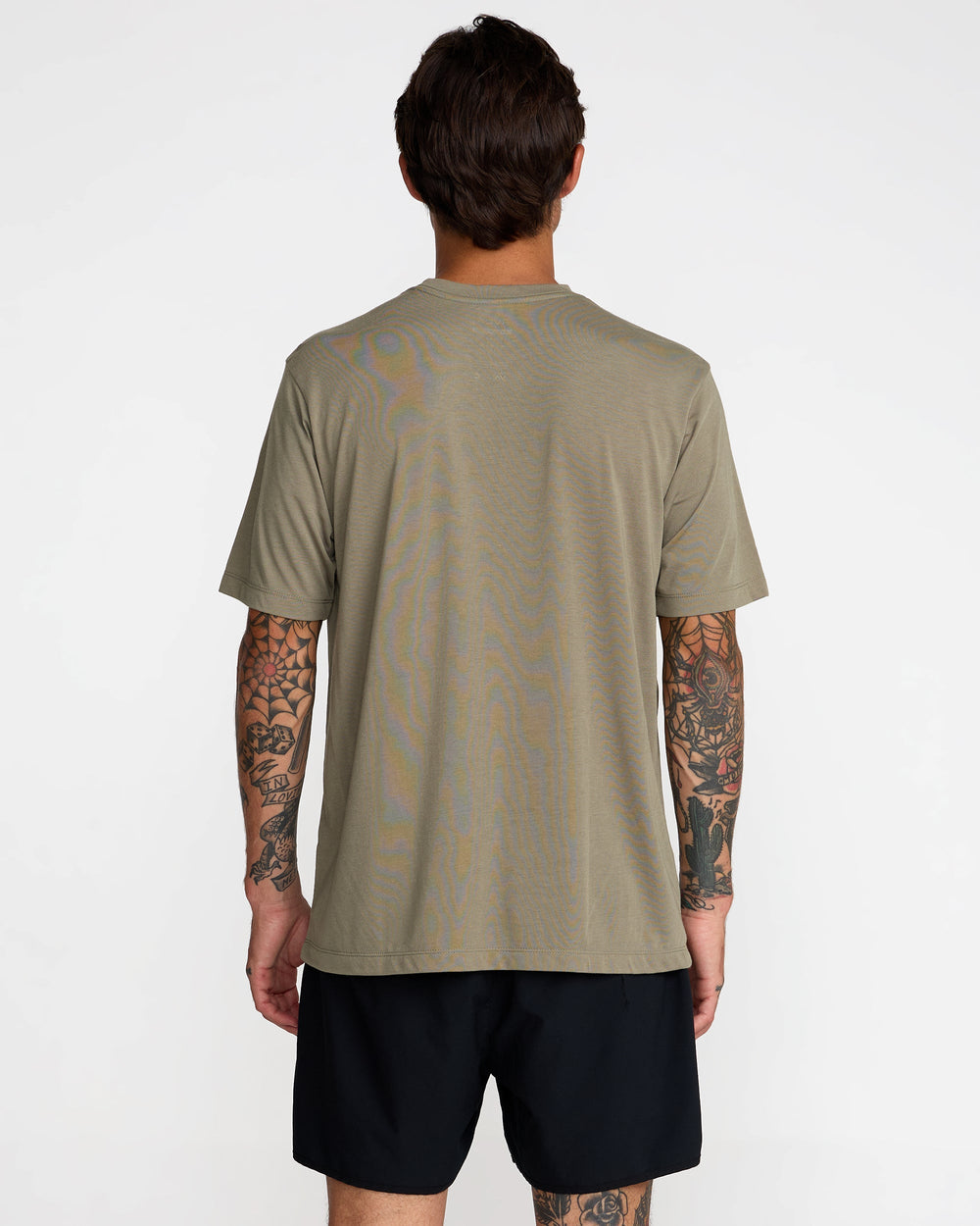 Tri Industry Short Sleeve Tee - Army | RVCA discount