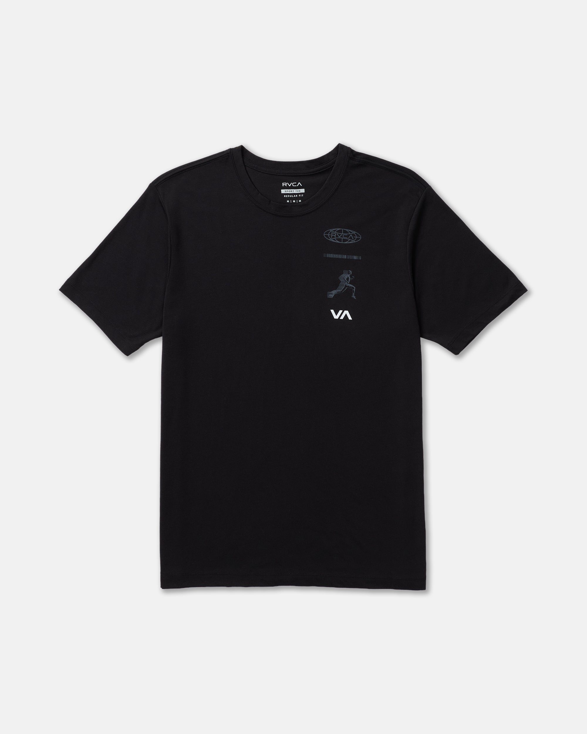 VA Wide Range Short Sleeve Tee - Black | RVCA online