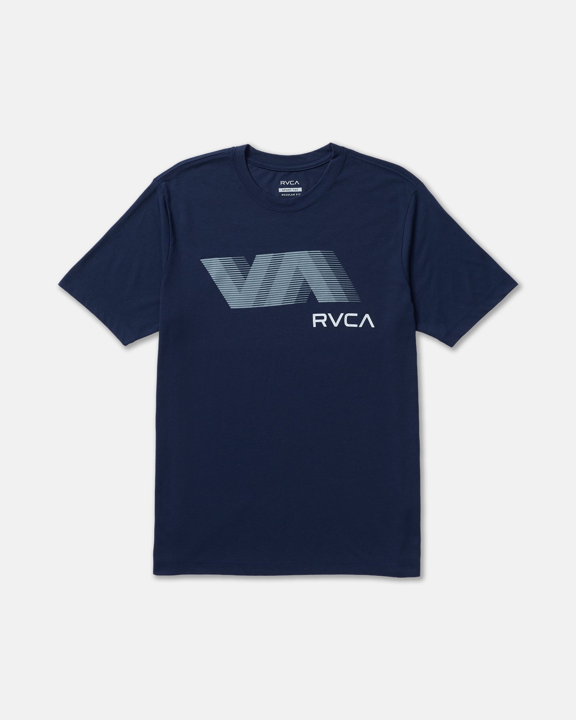 VA Blur Short Sleeve Tee - Navy Marine | RVCA US