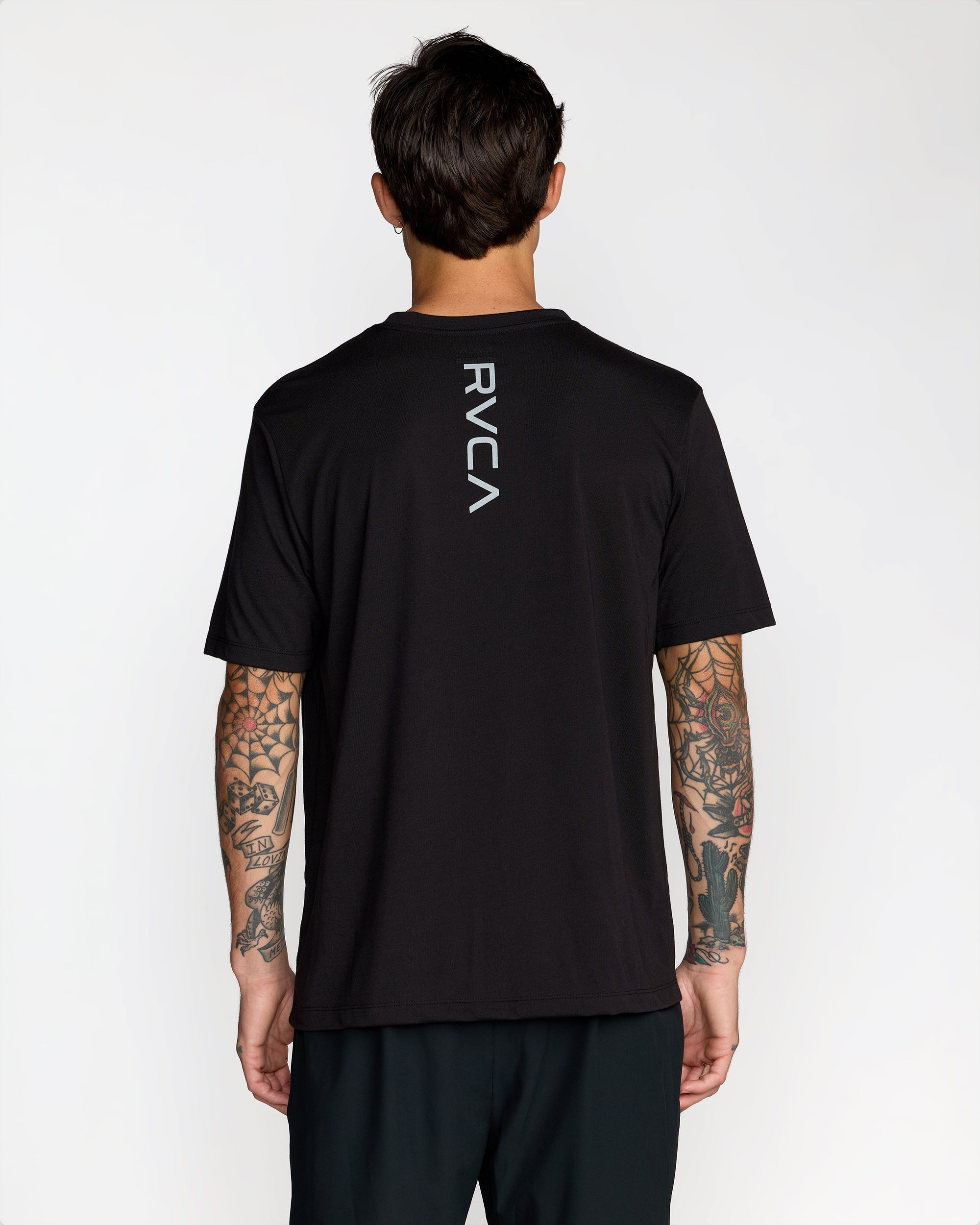 VA Mark 2 Short Sleeve Tee - Black | RVCA discount