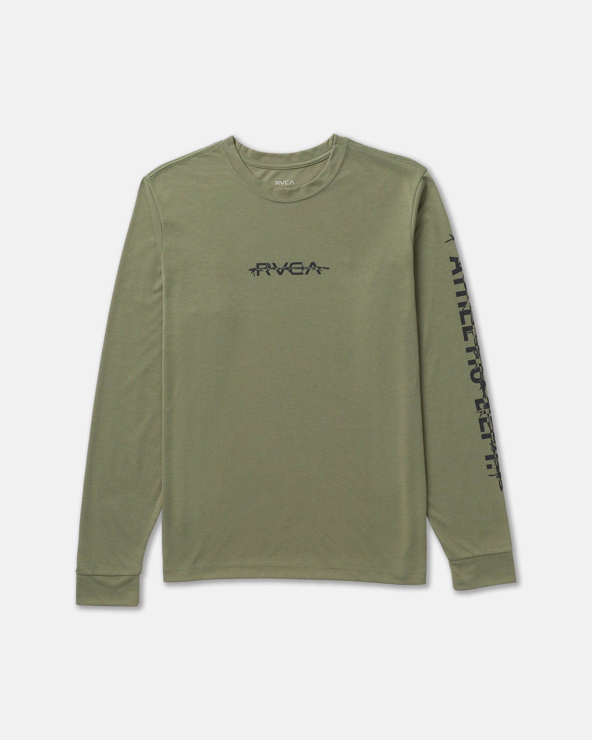Athletic Dept Long Sleeve Tee - Army | RVCA outlet