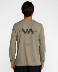 Athletic Dept Long Sleeve Tee - Army | RVCA outlet